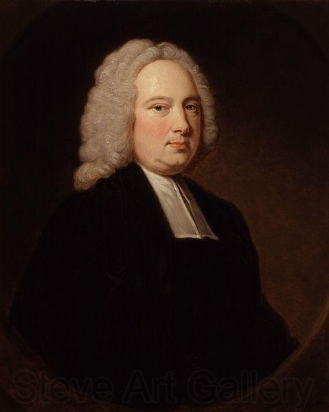 Thomas Hudson Portrait of James Bradley Norge oil painting art